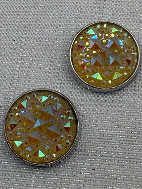 YELLOW - Matching Charms - Ginger Snaps & Co. Snap Button Charms - Set of 2